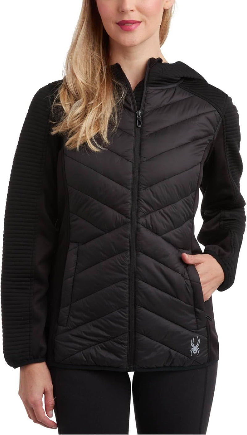 Spyder L SPYDER MIX FLC JKT Women's Mixed Fleece Jacket — main product image