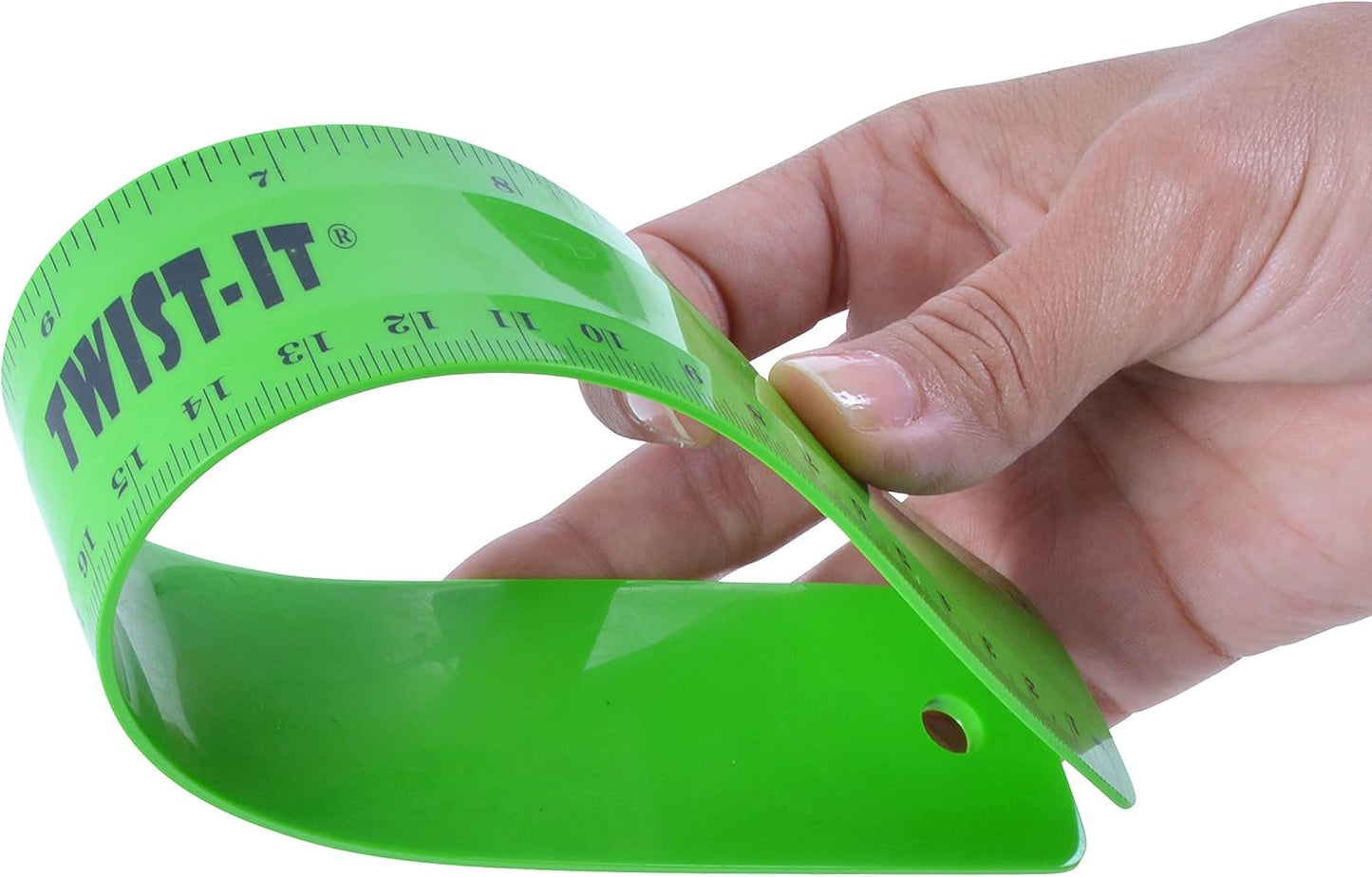 Westcott 16292 12" Twist It Flexible Ruler - Assorted Colors