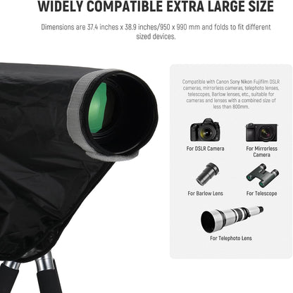 Neewer 10103310 2-in-1 Camera Rain Cover Reflector XL