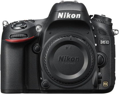 Nikon CRTNKD610RFB D610 FX-Format DSLR Camera Renewed