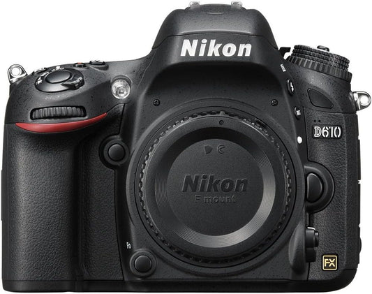 Nikon CRTNKD610RFB D610 FX-Format DSLR Camera Renewed