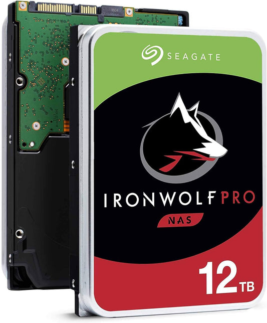 Seagate ST12000NE0008 12TB IronWolf Pro NAS HDD Renewed