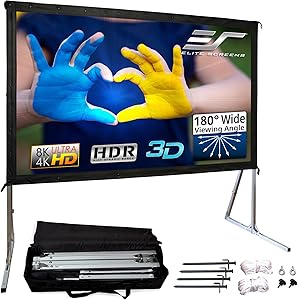 Elite Screens OMS90H2-Z Yard Master 2 - 90
