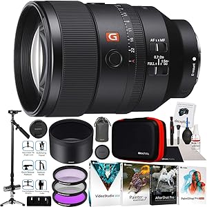 Sony FE 135mm F1.8 GM Prime Lens Bundle