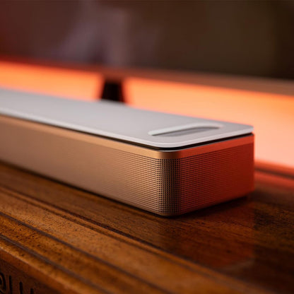 Bose 882963-1200 Smart Ultra Soundbar White Dolby Atmos Alexa