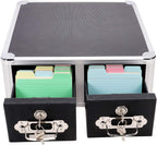 Vaultz VZ01393 Locking Index Card File Cabinet