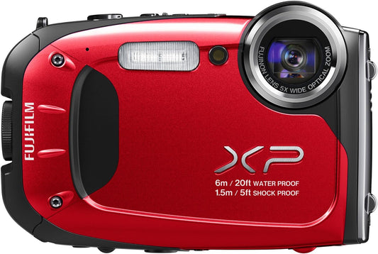 Fujifilm FinePix XP60 Red Waterproof Digital Camera