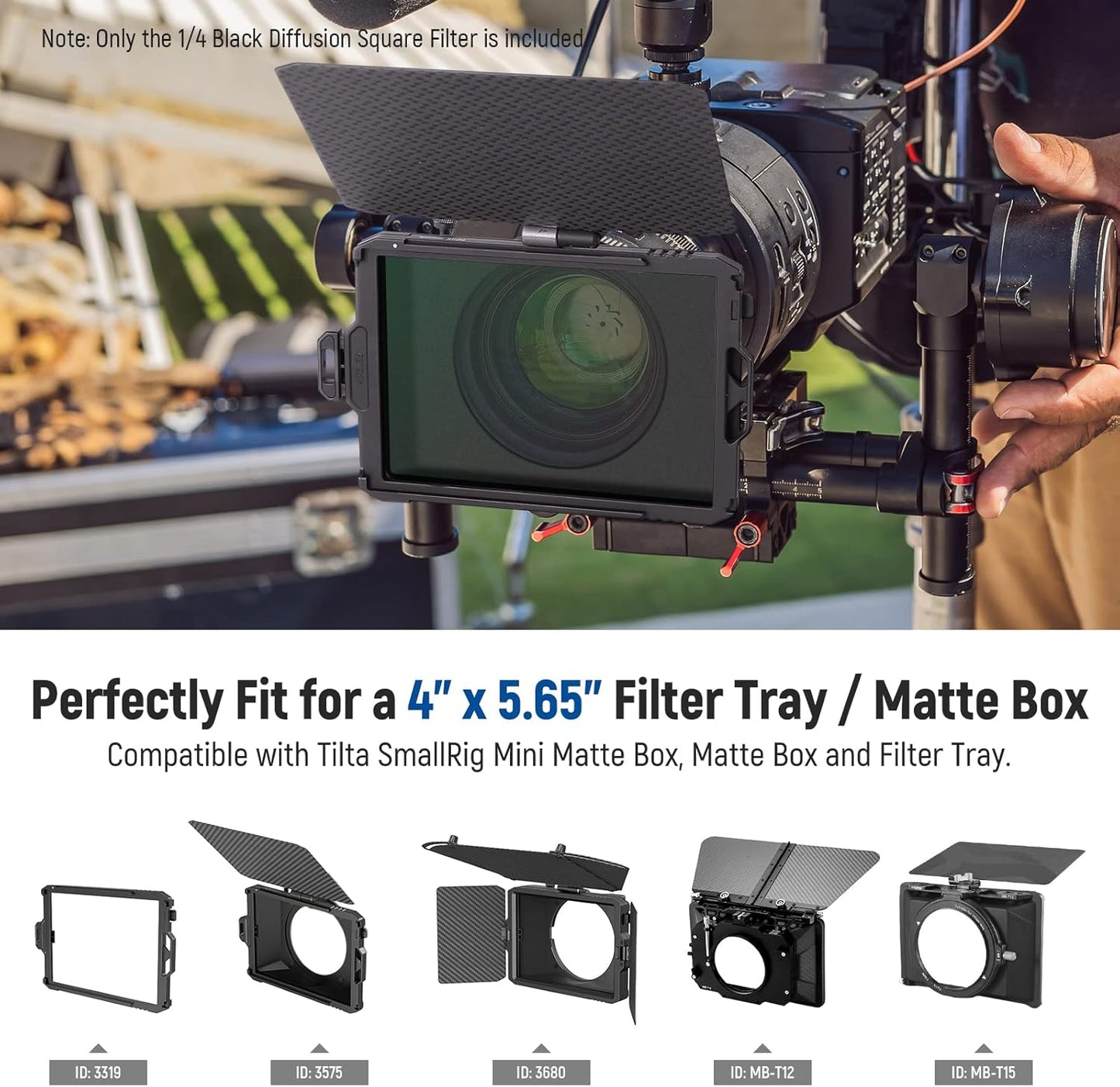 Neewer 10101857 Black Diffusion Mist Filter 4x5.65