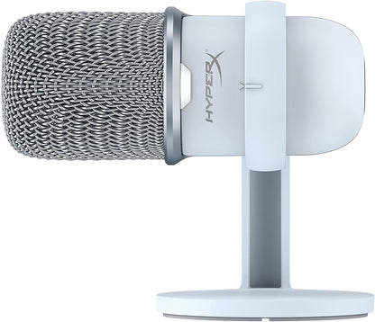 HyperX 519T2AA SoloCast USB Condenser Gaming Microphone - White