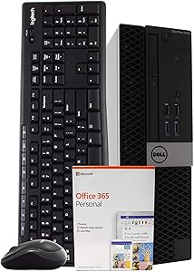 Dell Optiplex 5040 Desktop - 8GB RAM, 500GB HDD, Windows 10 Pro (Renewed)