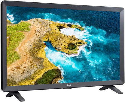 LG E9LG24LQ520S 24" HD Smart webOS TV Bundle