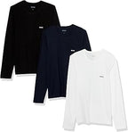 Boss 3-Pack Classic Crew Neck Long Sleeve Shirt