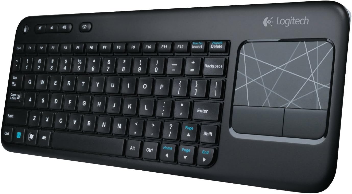 Logitech 920-003070 Wireless Touch Keyboard K400 with Touchpad