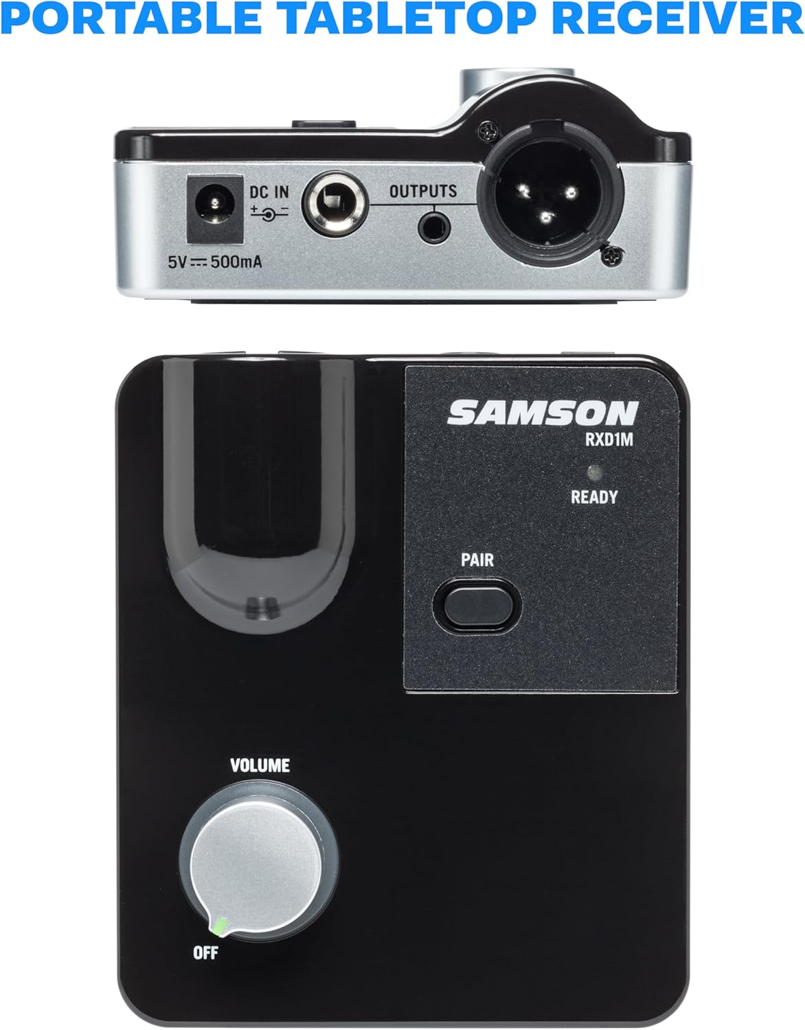 Samson SWRXD1MAHD AirLine Fitness Headset Wireless System