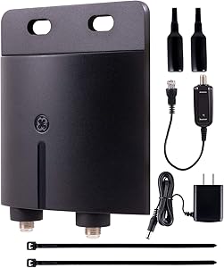 GE 42179 Pro Outdoor Antenna Amplifier 4G LTE Filter