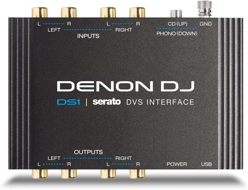 Denon DJ DS1 Digital Vinyl Audio Interface Serato DVS