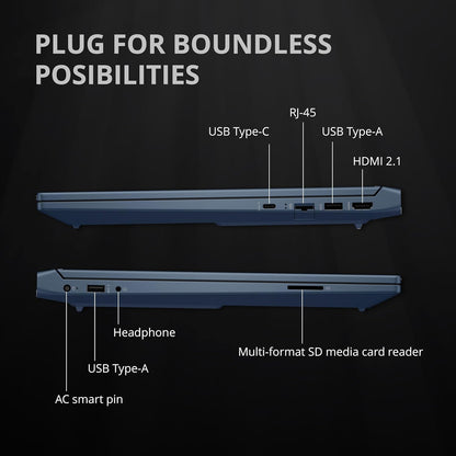 HP Victus Gaming Laptop - i5, RTX 3050, 64GB RAM, 4TB SSD