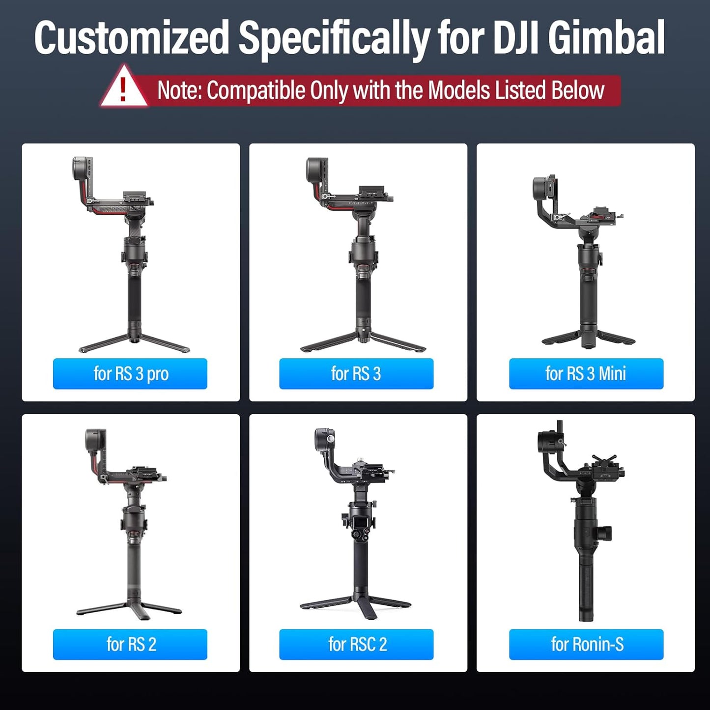 Sirui Sling Handgrip Adjustable NATO Clamp, DJI Gimbal Accessory