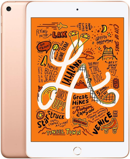 Apple iPad Mini 5 256GB WiFi Gold (Renewed Premium)