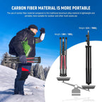 Neewer ST210R Carbon Fiber Light Stand 86.5 inch
