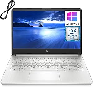 HP 14 Intel Core i5 32GB RAM 2TB SSD Laptop — main product image