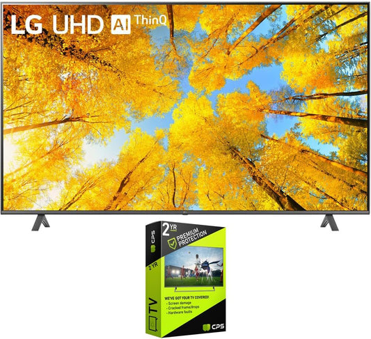 LG 86UQ7590PUD 86-Inch 4K UHD Smart TV Bundle