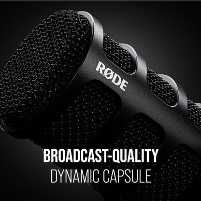 Rode PODMICUSB Dynamic Broadcast Microphone XLR/USB