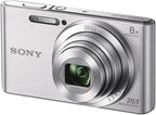 Sony DSCW830 20.1MP 8x Zoom Digital Camera Silver