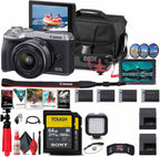 Canon 3612C011 EOS M6 Mark II 15-45mm Mirrorless Kit (Renewed)