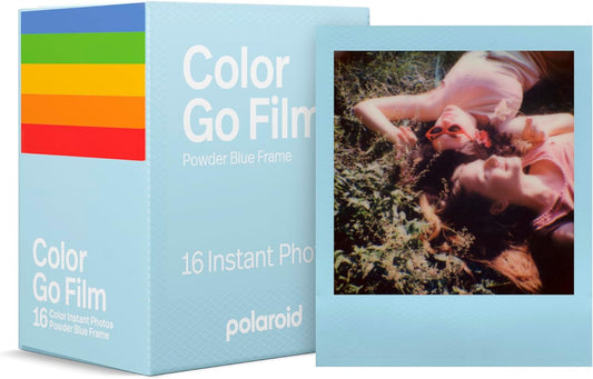 Polaroid 6376 Go Film Powder Blue 16 Photos