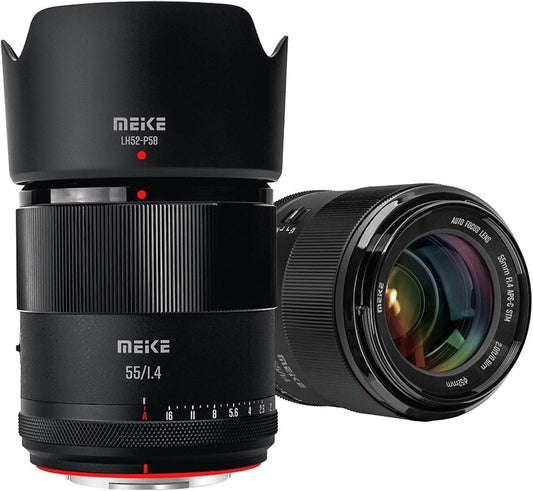 Meike 55mm f1.4 E-Mount APS-C Auto Focus Portrait Lens