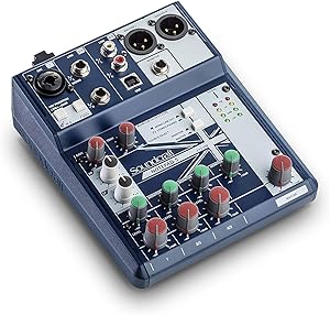 Soundcraft Notepad-5 5-Channel Analog Mixing Console — main product image