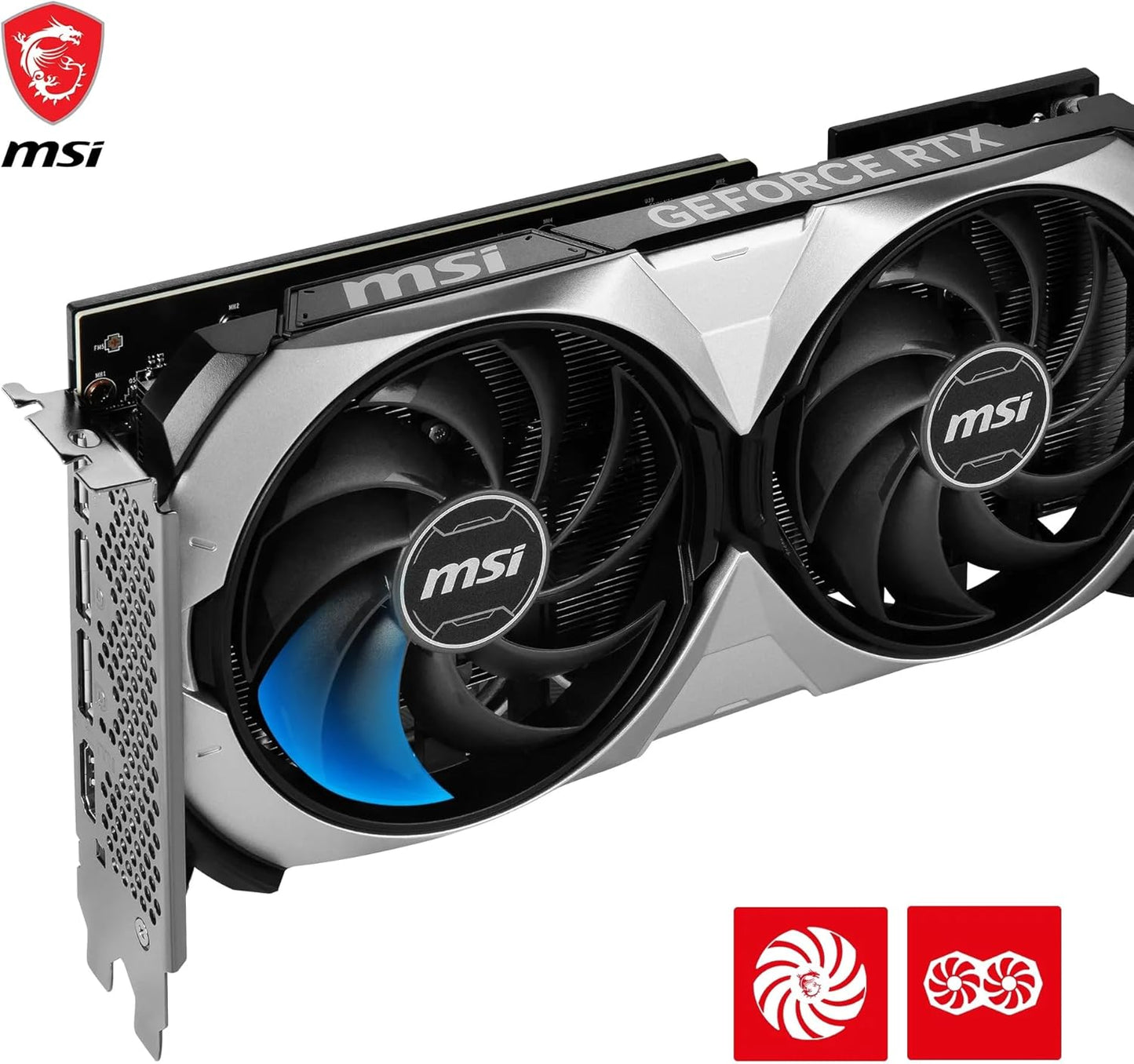 MSI V513-058R GeForce RTX 4070 Ventus 2X 12G OC