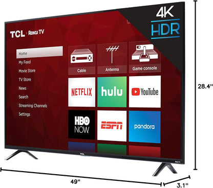 TCL 55S425 55-Inch 4K Smart LED Roku TV