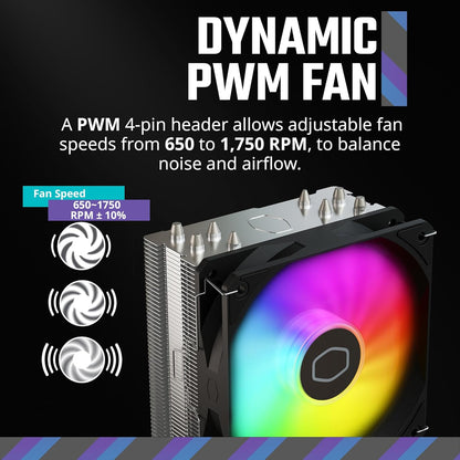 Cooler Master RR-S4NA-17PA-R1 Hyper 212 Spectrum V3 CPU Cooler