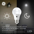 GE LED+ Dusk to Dawn E12 Candelabra Bulbs 2-Pack
