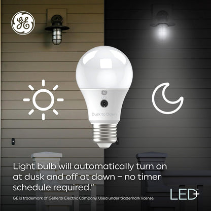 GE 10043168515013 LED Dusk to Dawn 3-Pack