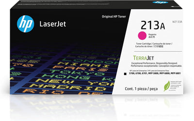 HP 213A W2133A Magenta Original LaserJet Toner Cartridge
