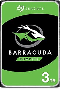 Seagate ST3000DM008 BarraCuda 3TB SATA 7200 RPM HDD