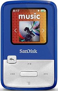 SanDisk SDMX22-004G Sansa Clip Zip Digital Audio Player — main product image