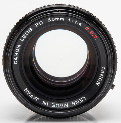 Canon FD 50mm f/1.4 Manual Lens (Renewed)