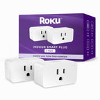 Roku PS1000P2R Smart Home Indoor Smart Plug 2-Pack
