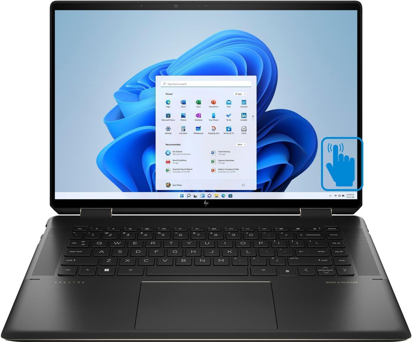 HP Spectre x360 16-F2013DX 2-in-1 i7 16" Laptop