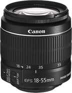 Canon 2000D Rebel T7 DSLR Camera + 18-55mm Lens (Renewed)