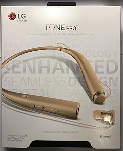 LG HBS-780.ACUSGDI Tone PRO Wireless Stereo Headset - Gold — main product image