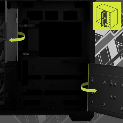 MSI MAG PANO 100R PZ Mid-Tower Gaming Case
