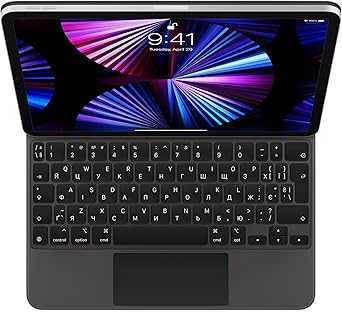 Apple Magic Keyboard iPad Pro/Air Case Ukrainian Black — main product image