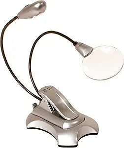 Mighty Bright 61032 Vusion LED Craft Light Silver