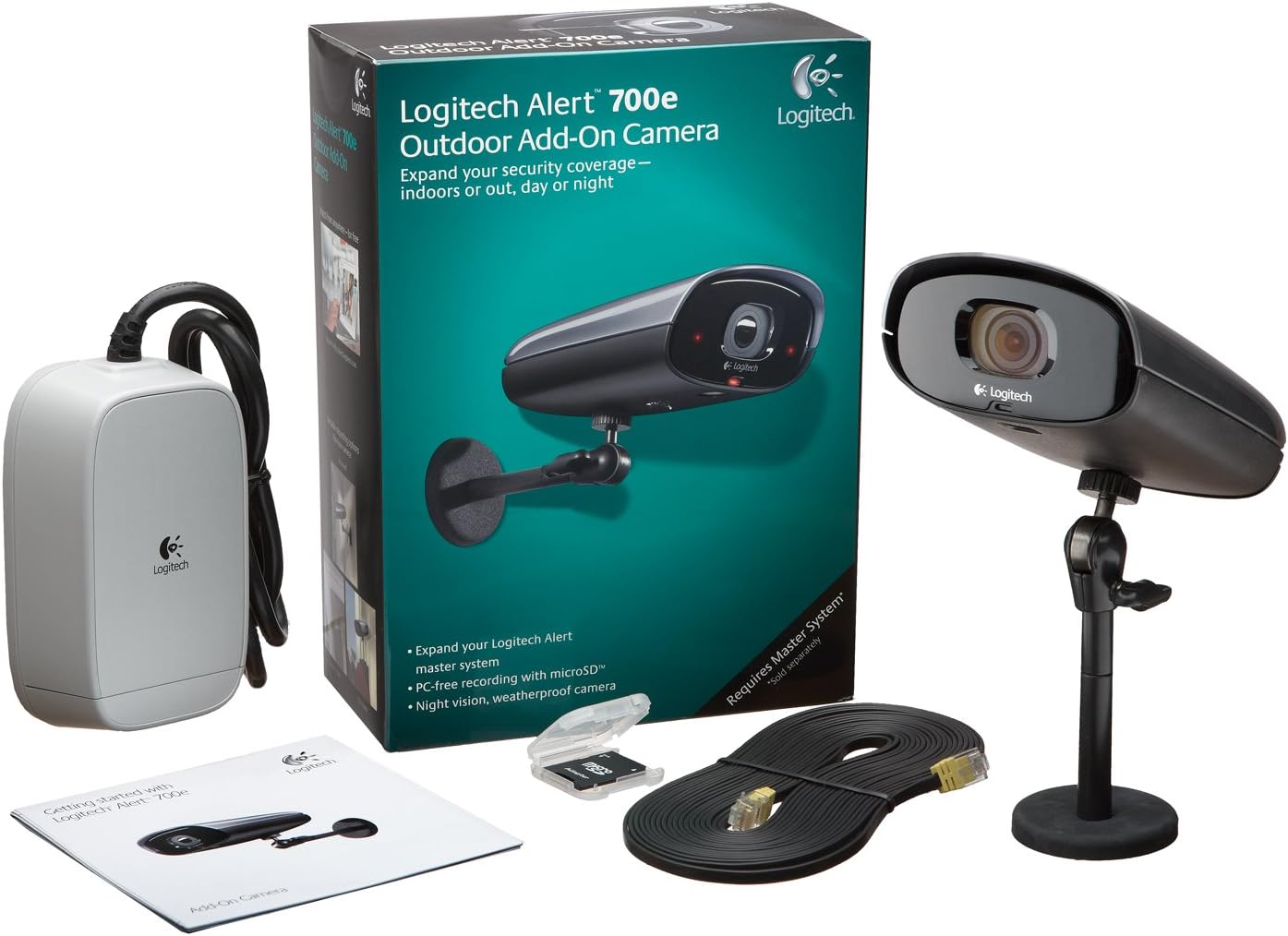 Logitech 961-000338 Alert 700e Outdoor HD Security Camera