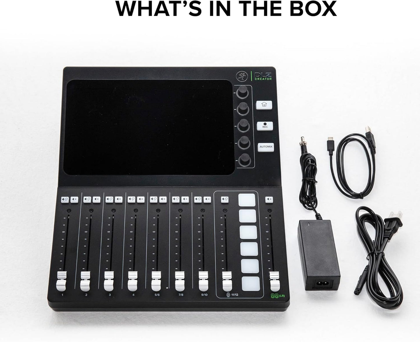 Mackie DLZ Creator 12-Channel Digital Broadcast Mixer